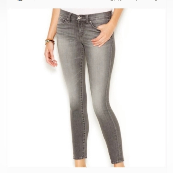 Lucky Brand Pants - Lucky Brand Moto Charlie Skinny Jeans. Size 2/26A gray corduroy